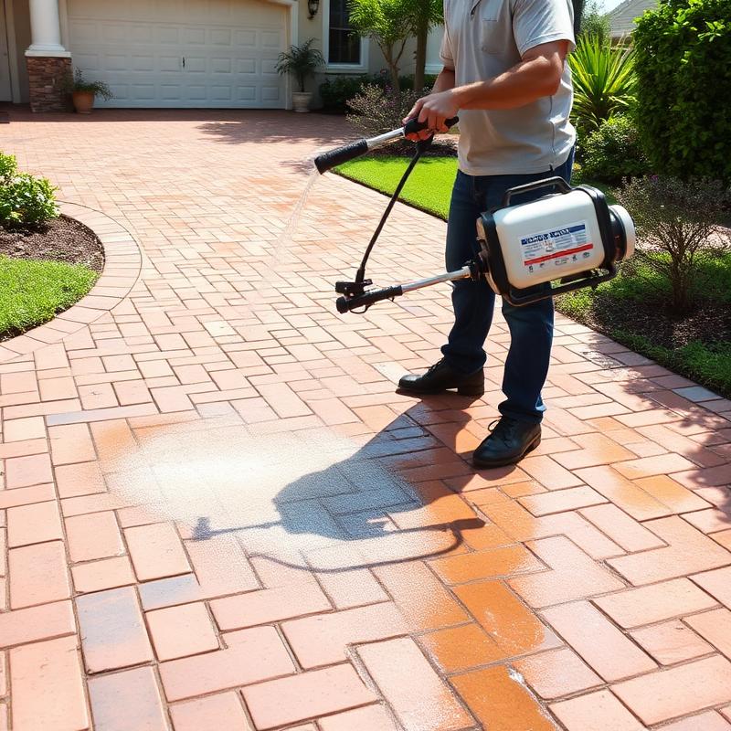 Professional seal application for lasting protection